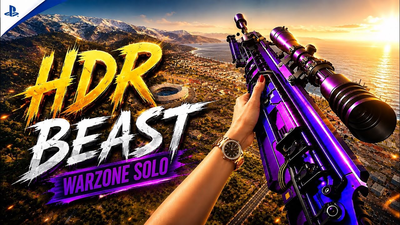 The HDR Sniper is a Beast in Warzone Solo Season 5