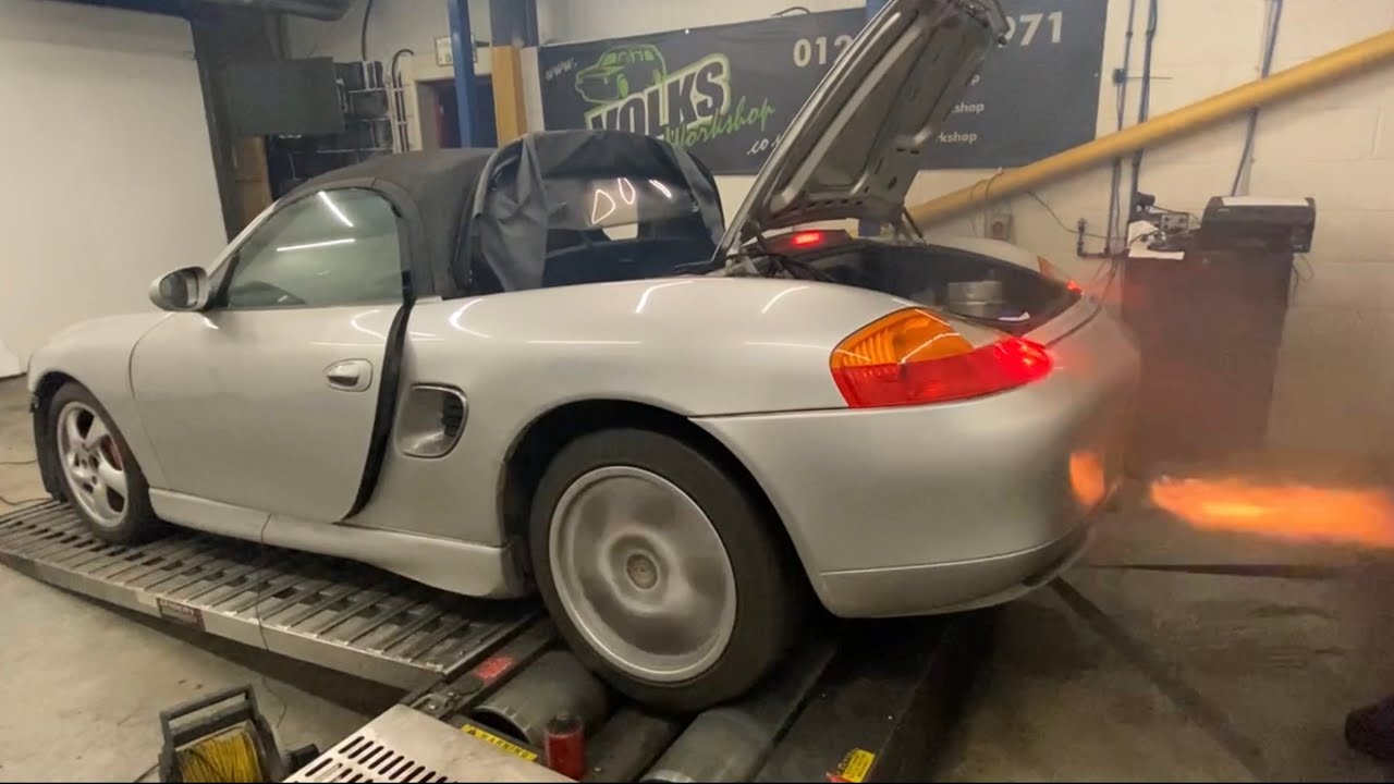 VW Powered Porsche Boxster Makes 420hp on STOCk Engine  ( 20v Inside )