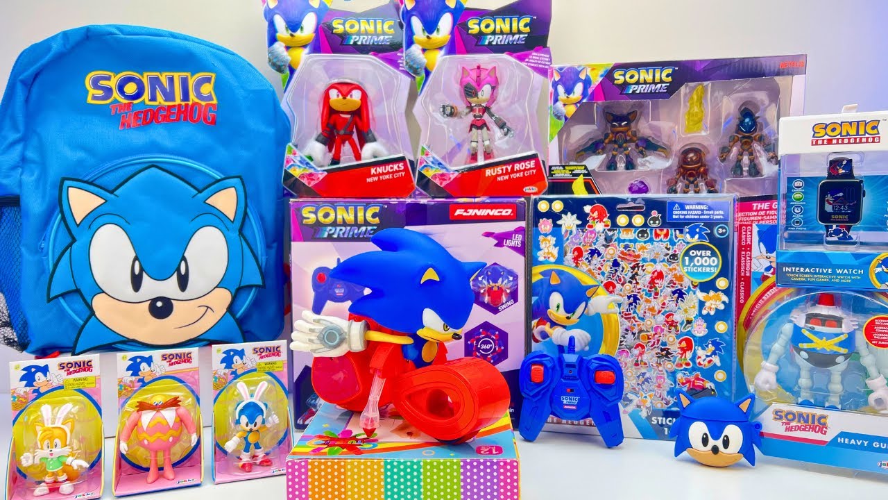 Sonic The Hedgehog Review | Newest RC Sonic Ultra Speed | Easter Sonic Eggs Surprise