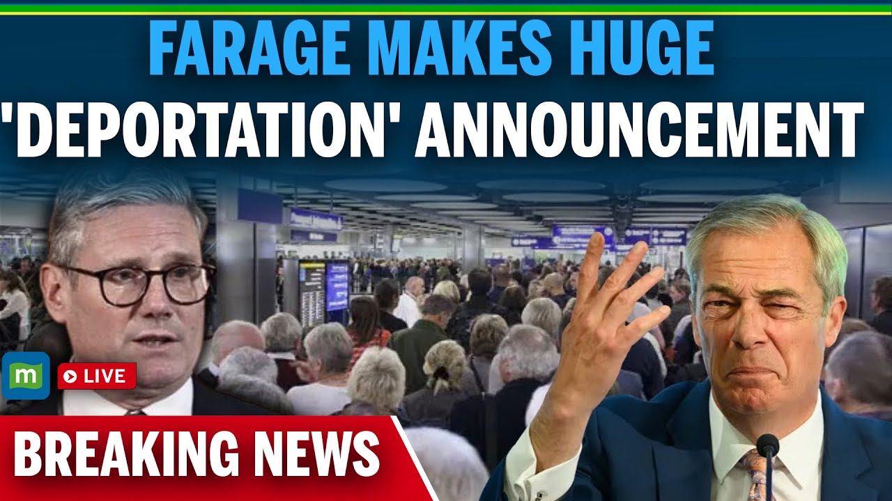 Nigel Farage LIVE: Reform UK&rsquo;s Biggest Deportation Announcement | Farage Speech on Illegal Migrants