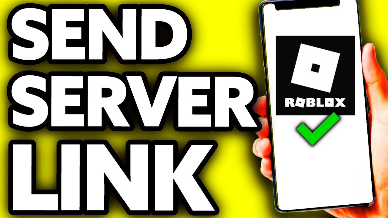 How To Send Roblox Server Link in Discord [EASY!]