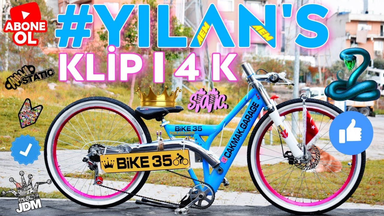 Yılan'Ss | 4 K Videos | Klip | #Bike35 #Yilans #IzmirIsiBasikBisiklet | 🐍