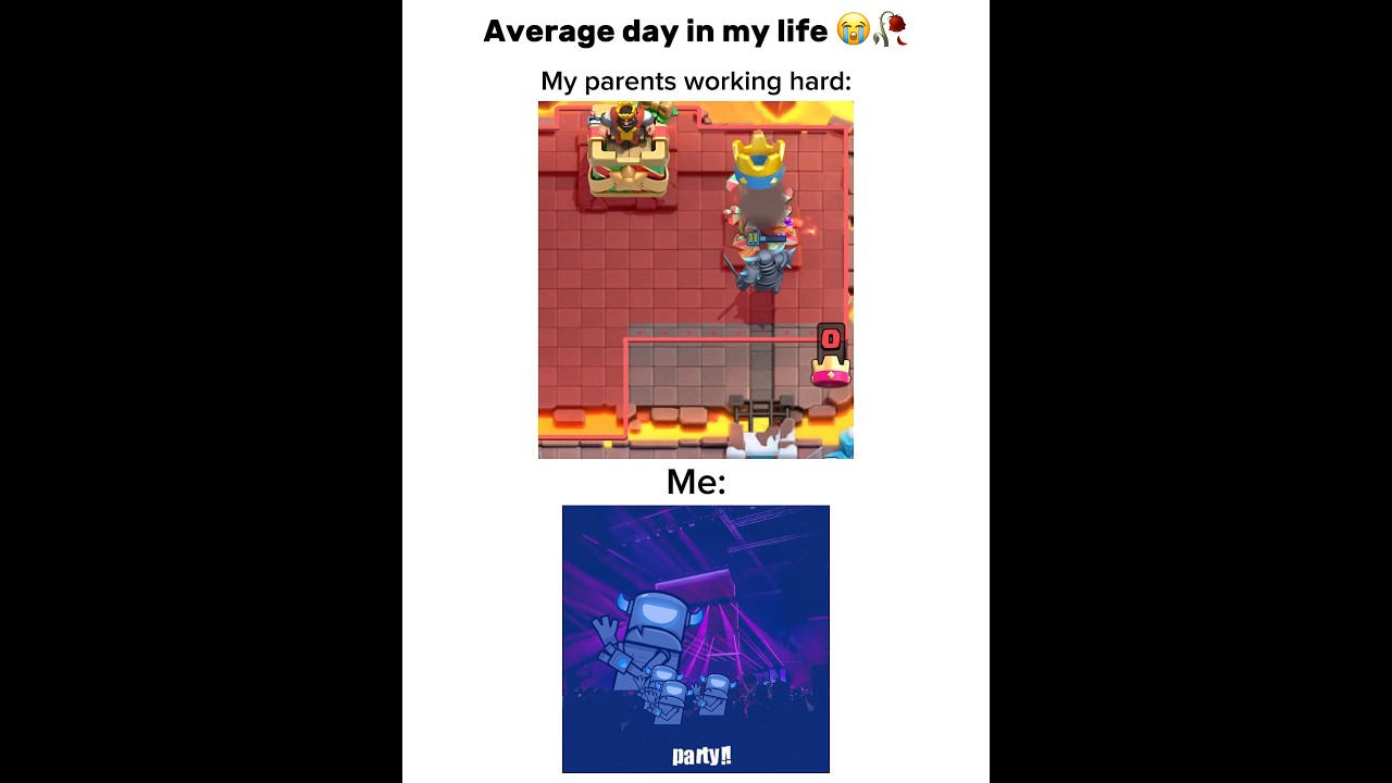 Clash Royale Pekka vs Mini Pekka meme 🤣 