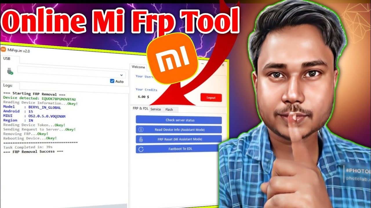 Mi FRP Online Tool || Mi Frp Online Tool || Mi Frp Unlock Mi Assistand Mode || Juniortecnology