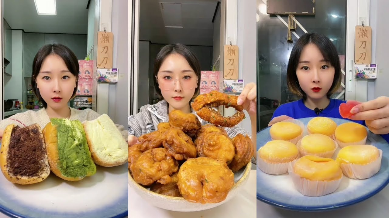 [ASMR] LanDaoDao Dessert Mukbang 甜点吃播 🍰🍭🍬🍫 デザートモクバン 디저트 먹방 Tráng miệng Mukbang मिठाई | Eating Sound