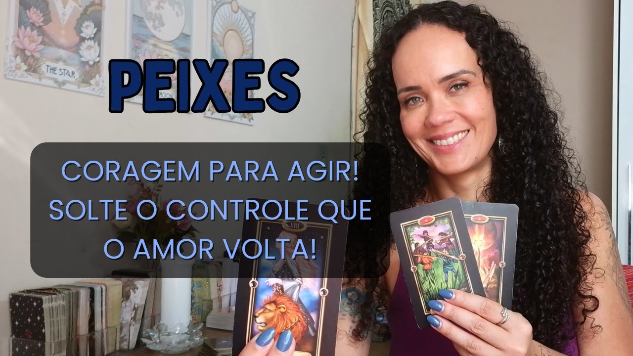 ♓TARÔ PEIXES♓💕VOCÊ NÃO CONSEGUE CONTROLAR TUDO.