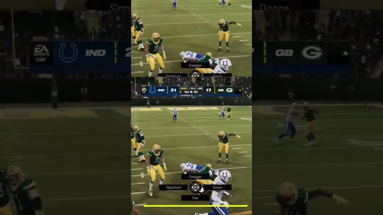 Samuel Womack III shows Jordan no Love as he picks off the pass for a great return. I really did use