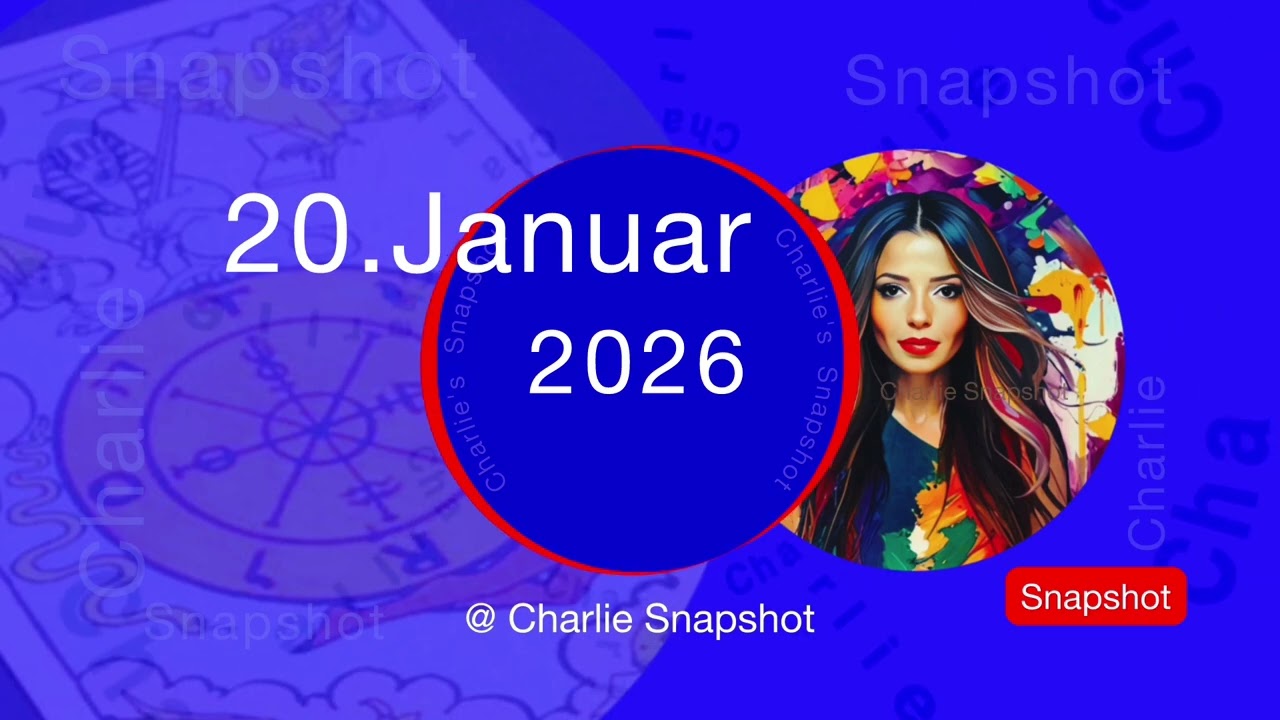 Snapshot▫️21. JANUAR 2026 • Tagesbotschaft • Charlie #orakel #prophezeiung