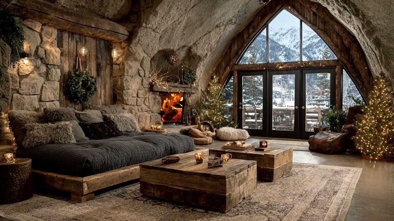 Beautiful Snowy Christmas Ambience 🎄Instrumental Christmas Music 🌲🎁 Christmas Ambience 2026