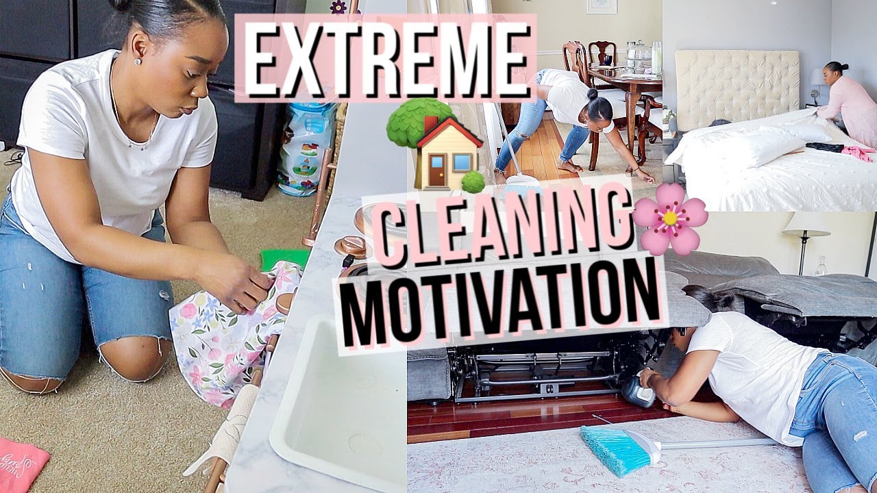 WORKING MOM CLEAN WITH ME 2020 | EXTREME ALL DAY WEEKEND SPEED CLEANING ROUTINE | Nia Nicole