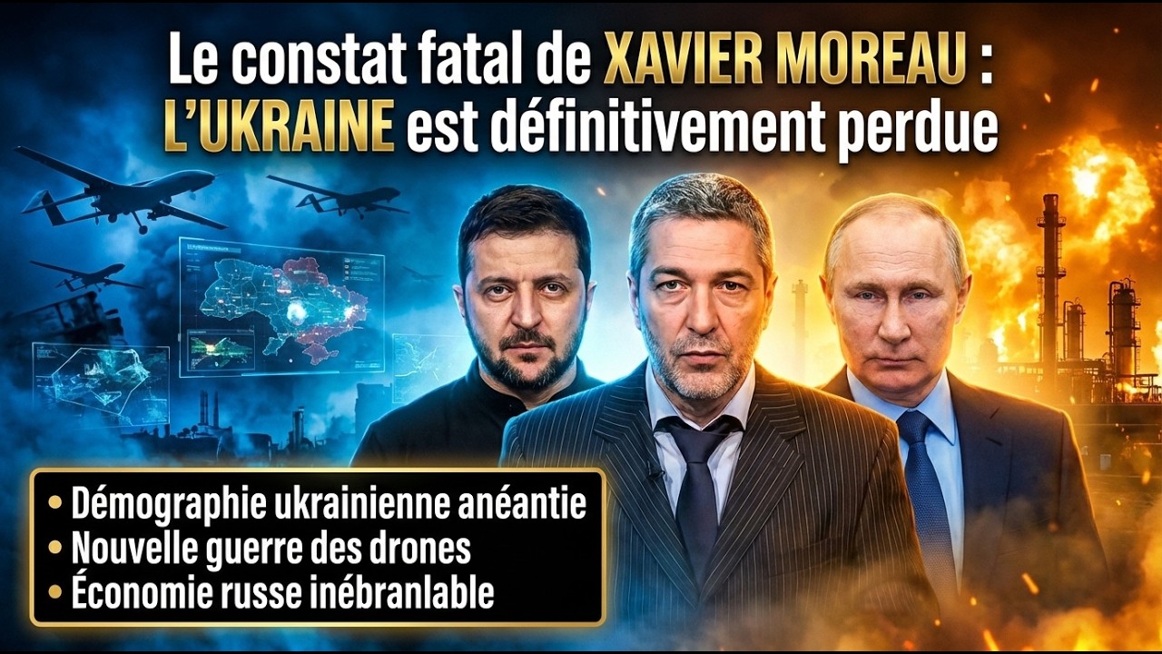 Xavier MOREAU d&eacute;voile comment POUTINE ACH&Egrave;VE l'arm&eacute;e UKRAINIENNE ! | GPTV