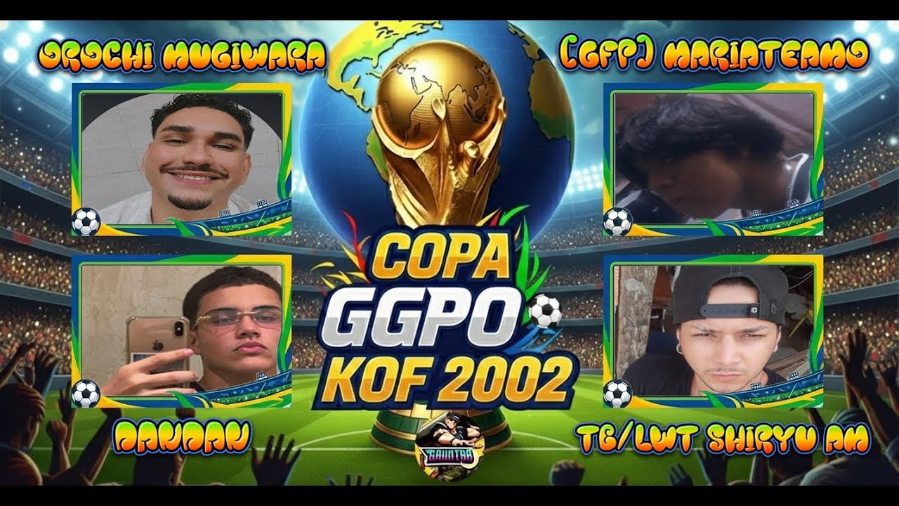 COPA GGPO OROCHI MUGIWARA VS DANDAN / (GFP) MARIATEAMO VS TB/LWT SHIRYU AM │FT15│ #ggpo #copa