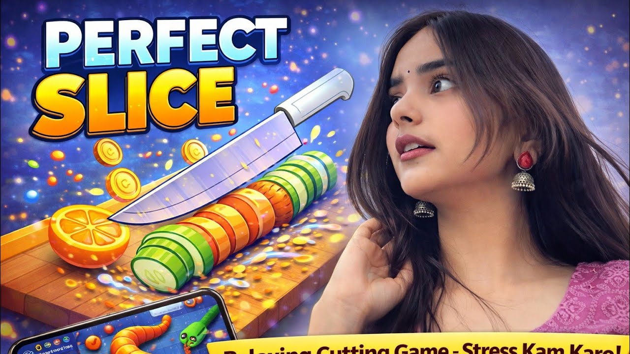 perfect slices gameplay and 🔴🔴#livevideo #shortafeed #allgames