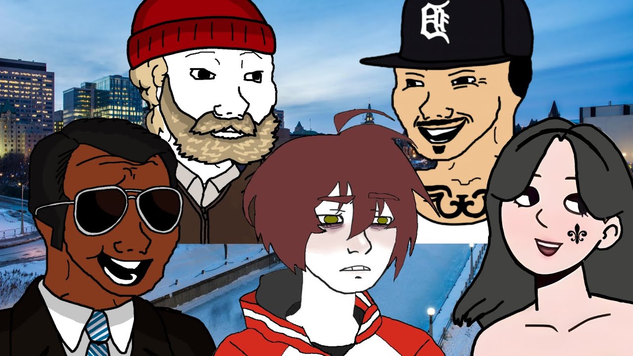 Main ethnic groups in Canada be like 