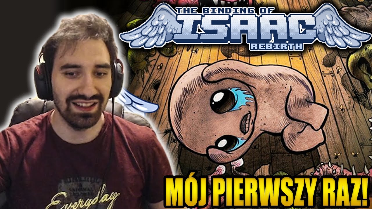 GRAM PIERWSZY RAZ W THE BINDING OF ISAAC *KOZACKA GRA FEST*