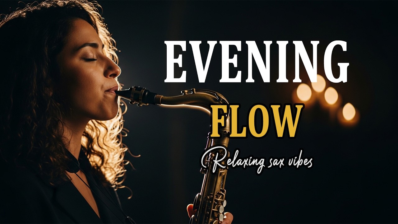 Sunday Evening Jazz 🌙 Smooth Sax Lounge & Relaxing Saxophone Music for a Peaceful Night