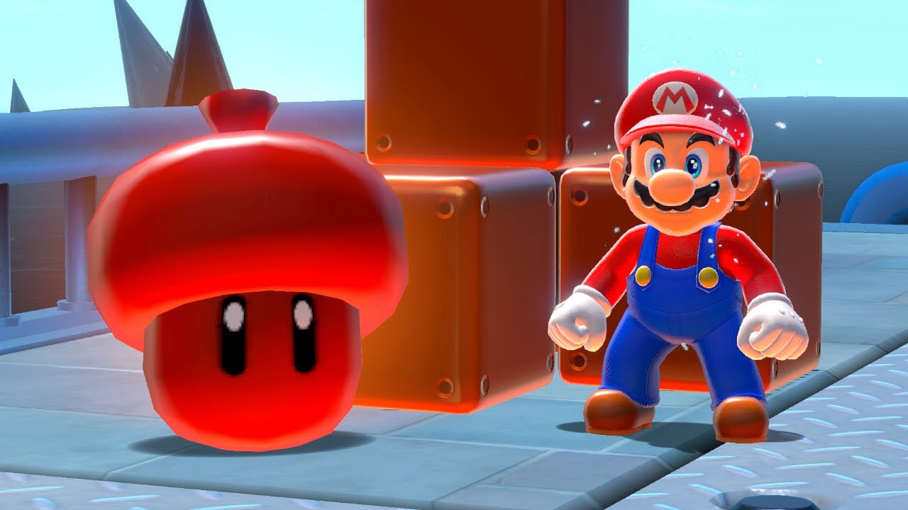 What happens if Mario collects the Super Acorn in Bowser's Fury?
