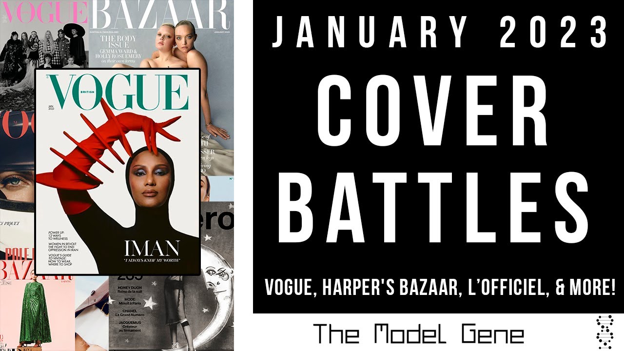 Fashion cover BATTLES January 2023
