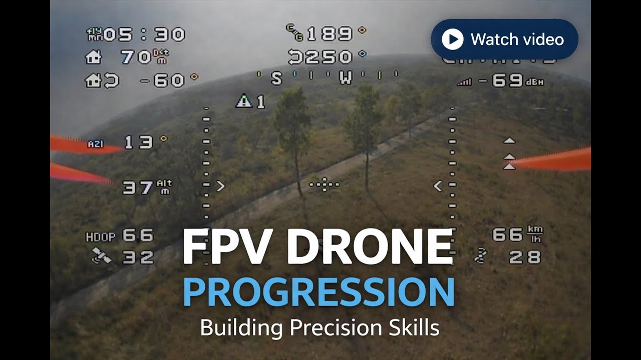 FPV Drone Vertical Awareness | Tree-Gate Practice at 37m | 5-Inch Custom Quad