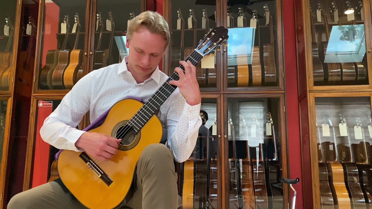 Prelude in E major by J.S. Bach on a 1967 Robert Bouchet ($110,000)