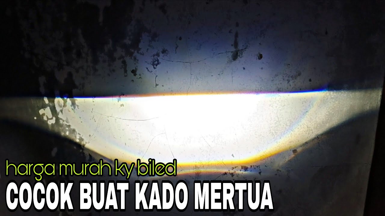 Lampu ini outputnya beneran kaya biled