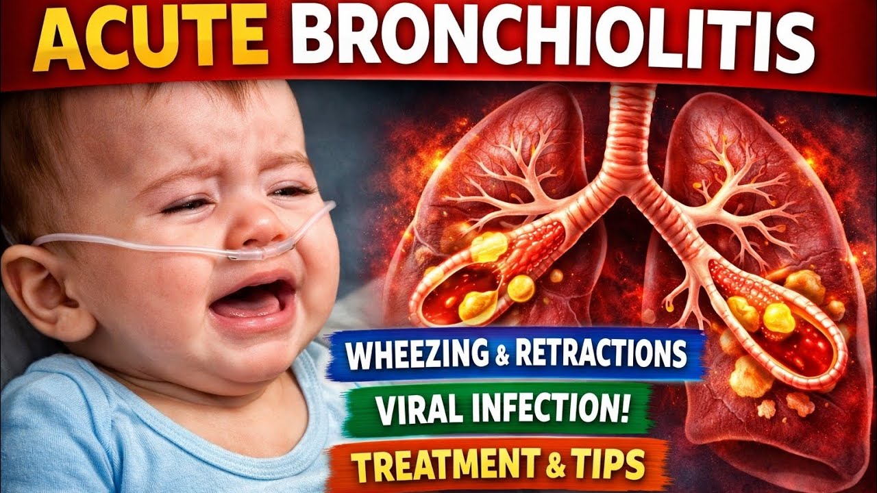 Acute Bronchiolitis Explained | Symptoms, Examination & Management in Infants