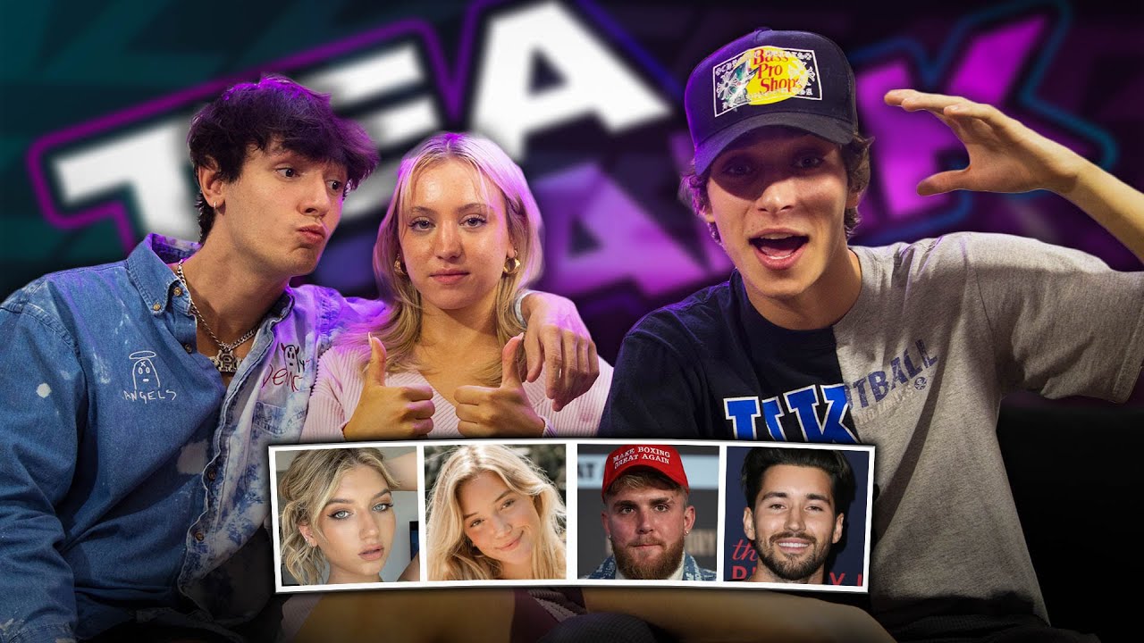 BRYCE HALL DATING RILEY HUBATKA?? #TeaTalk