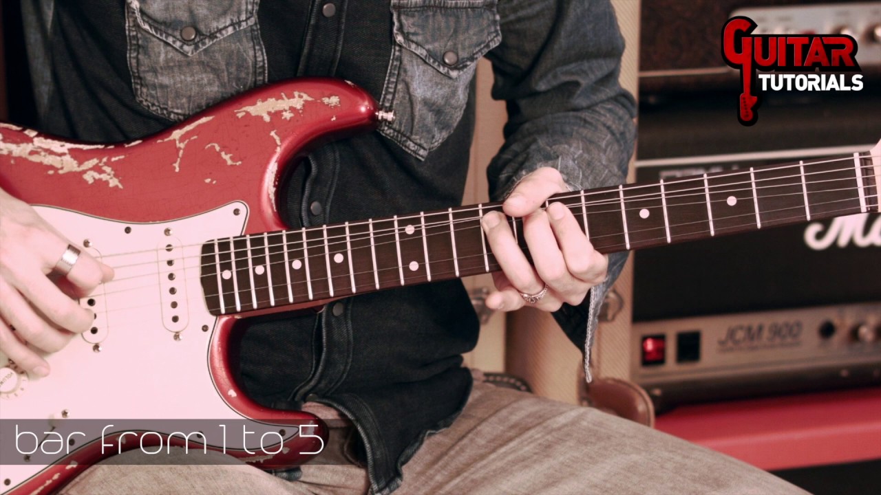 When a Blind Man Cries (Deep Purple) - Solo - Guitar Tutorial with Paul Audia