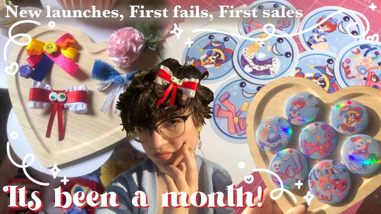 A lot happened! 🎪🌷 New launches, First fails, First sales!