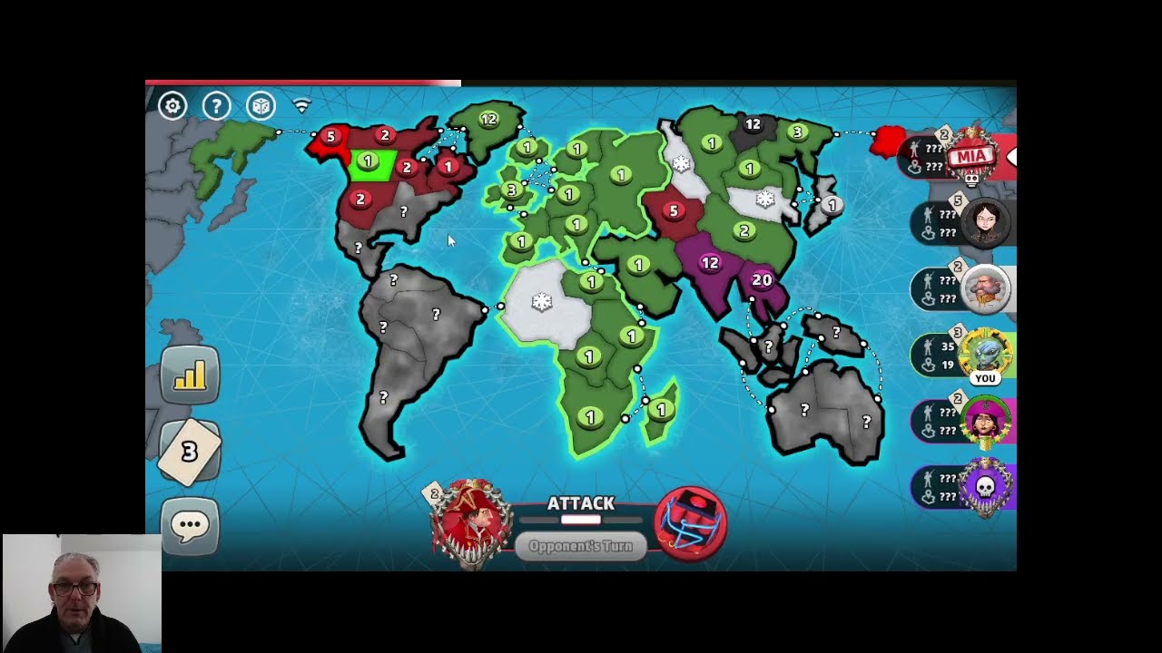 Destroy your Risk Classic Fixed lobby in the fog like it is progressive #gaming #risk 