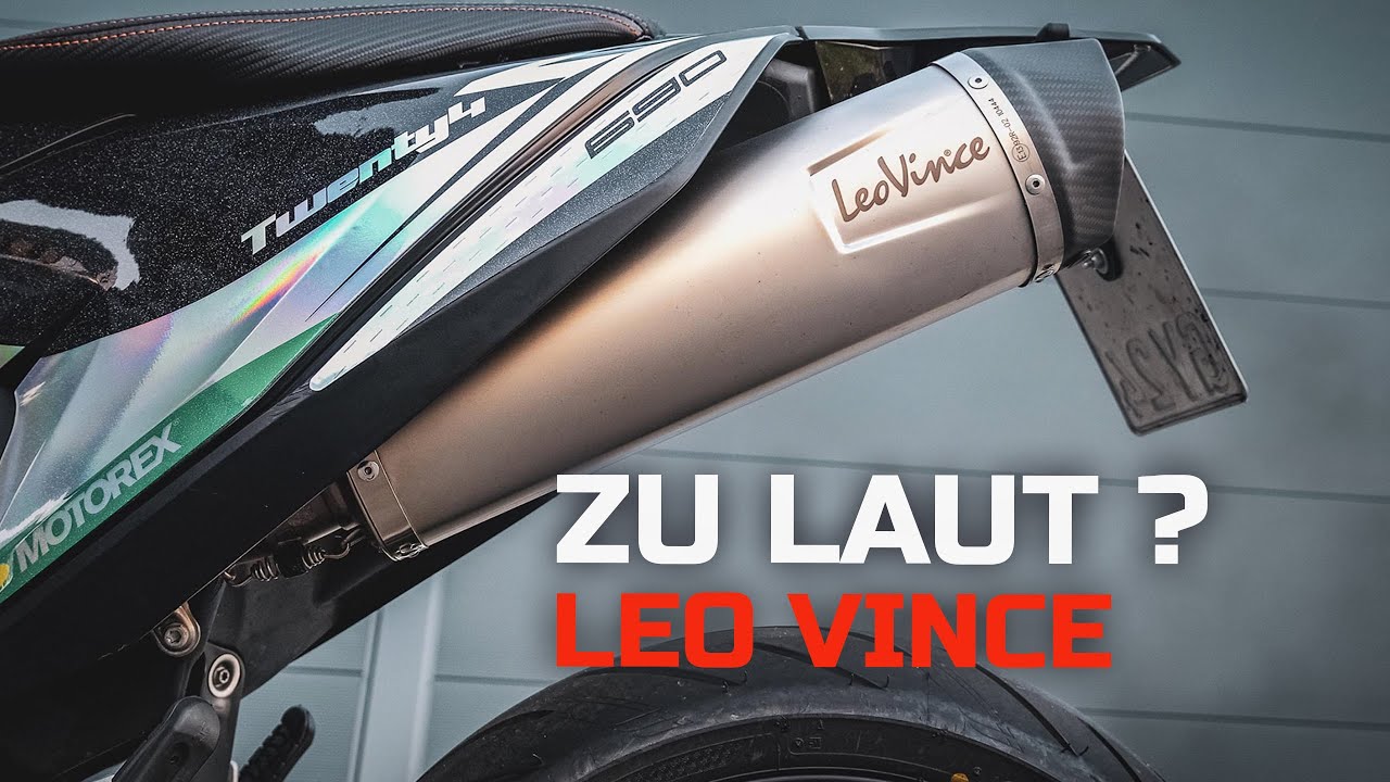 Wie laut ist der Leo Vince Slip On Nero / LV One Evo für die KTM 690 SMC R? | Soundcheck, DB Messung