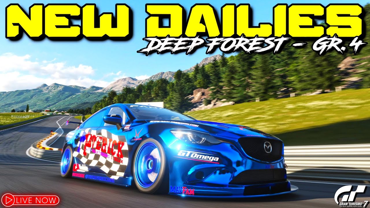 🔴 | Gr.4 is DAILY RACE A? - Deep Forest - USA LOBBIES | GT7 🔴