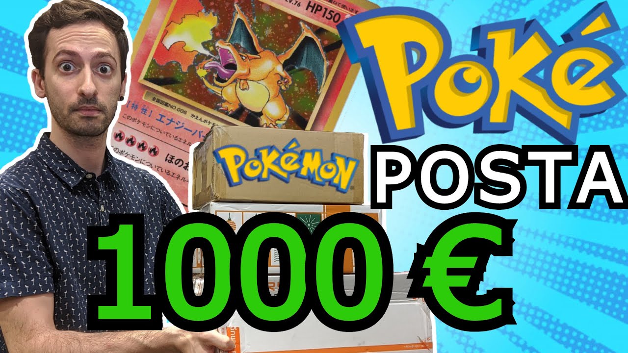 1000 EURO di Carte POKEMON! 💰 CHARIZARD? 🔥 📦 POKEPOSTA 📦 Dove/Come INVESTIRE Su Prodotti POKEMON!