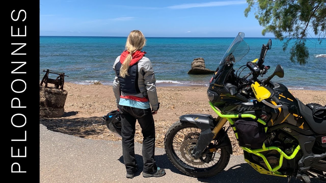 Motorradtour auf den Peloponnes in Griechenland