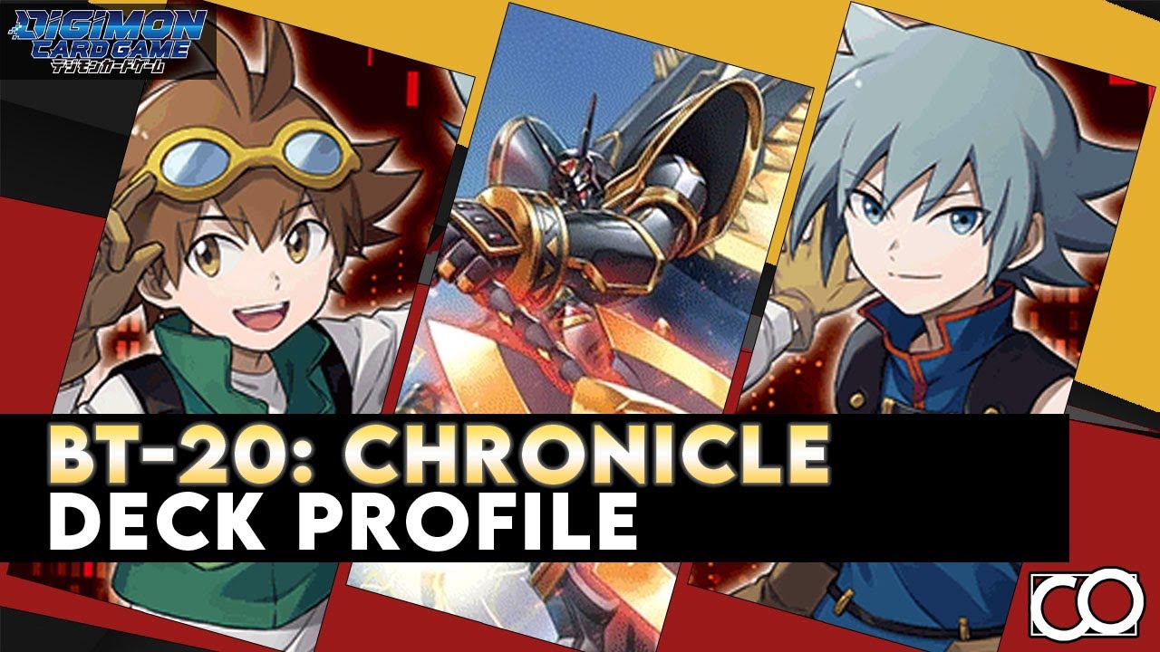BT-20: Chronicle Alphamon Ouryuken Deck Profile! (Digimon Card Game)
