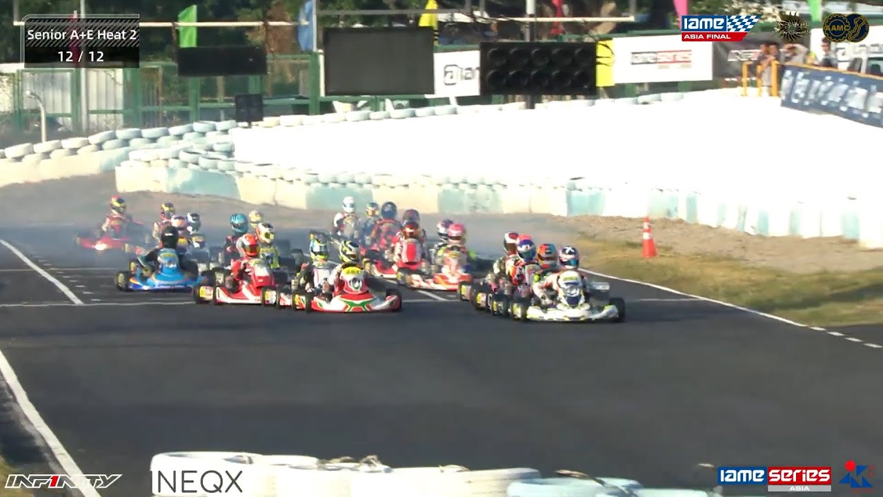 [LIVE] IAME Asia Final 2025 : SENIOR - HEAT 2 A+E