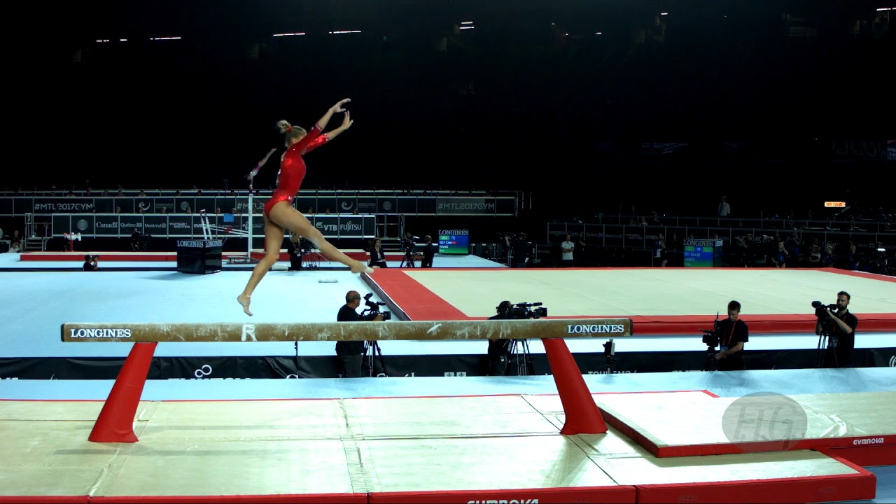 LOCKLEAR Ashton (USA) - 2017 Artistic Worlds, Montréal (CAN) - Qualifications Balance Beam