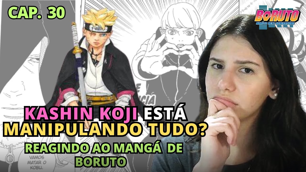Lendo e reagindo ao Capítulo 30 do Mangá de Boruto Two Blue Vortex