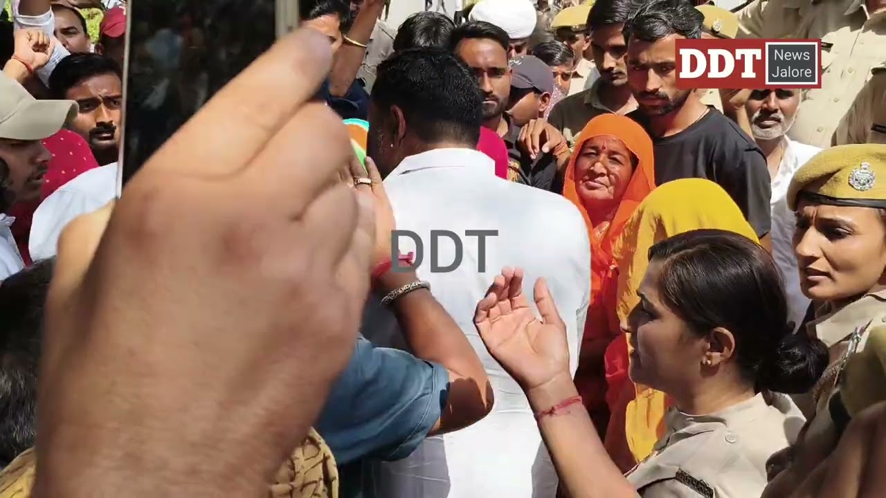 गणपतसिंह मांडोली मामले में जालोर में महिलाओं ने सड़क पर किया प्रदर्शन || DDT