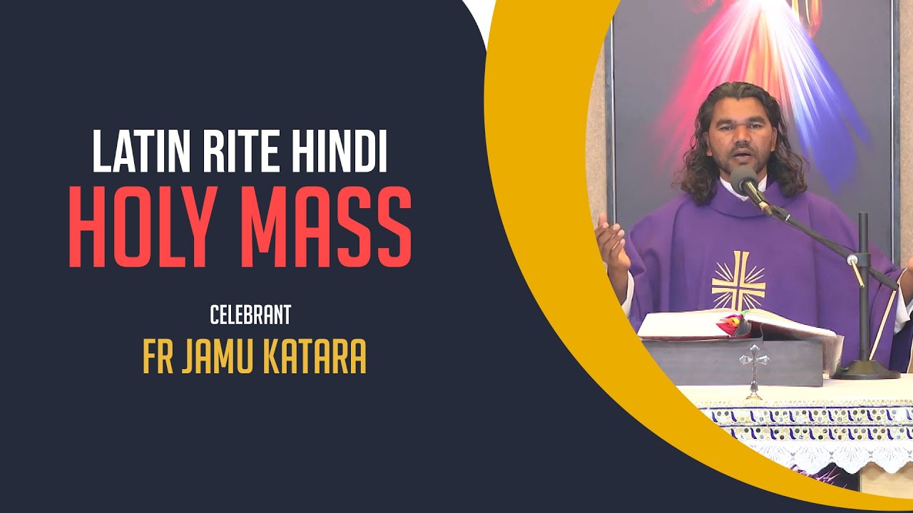 Holy Mass | Latin Rite | Hindi | Fr Jamu Katara | APRIL -03-2022 | ShalomTV