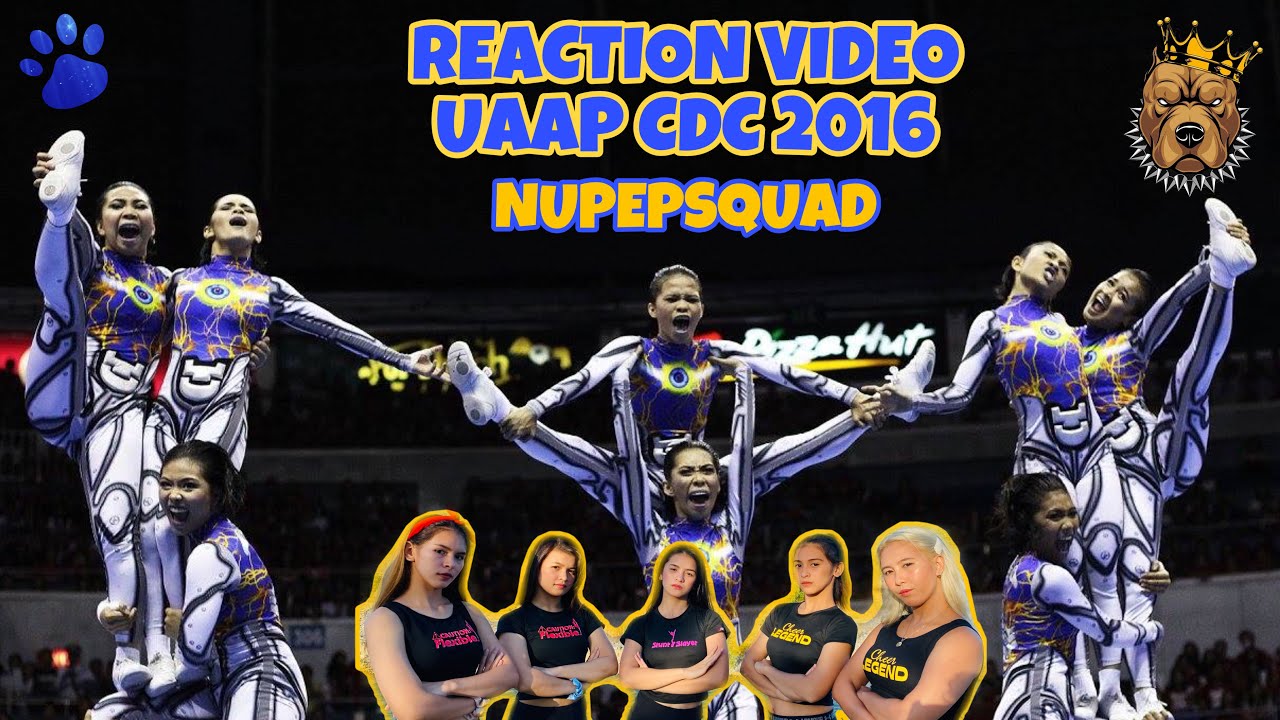 NU PEP SQUAD UAAP CDC 2016 | REACTION VIDEO | CALLEJA SISTERS 👯‍♀️