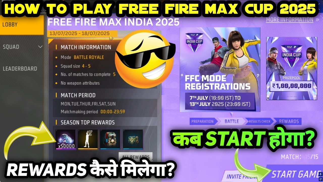 HOW TO REGISTRATION FREE FIIRE MAX INDIA CUP TOURNAMENT KAREN KAISE KHELE FFMIC REGISTER KAISE KARE