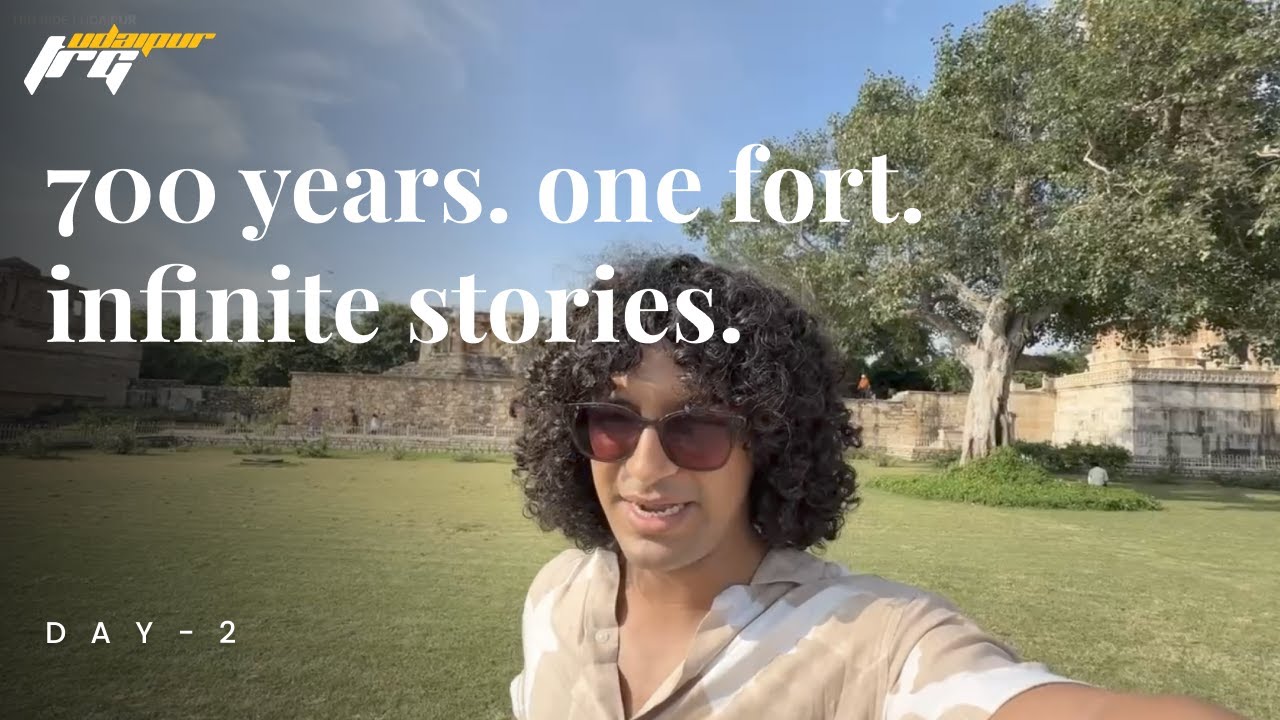 India’s Largest Fort | Chittorgarh | EP 4 | Udaipur | Pune to Udaipur Ride