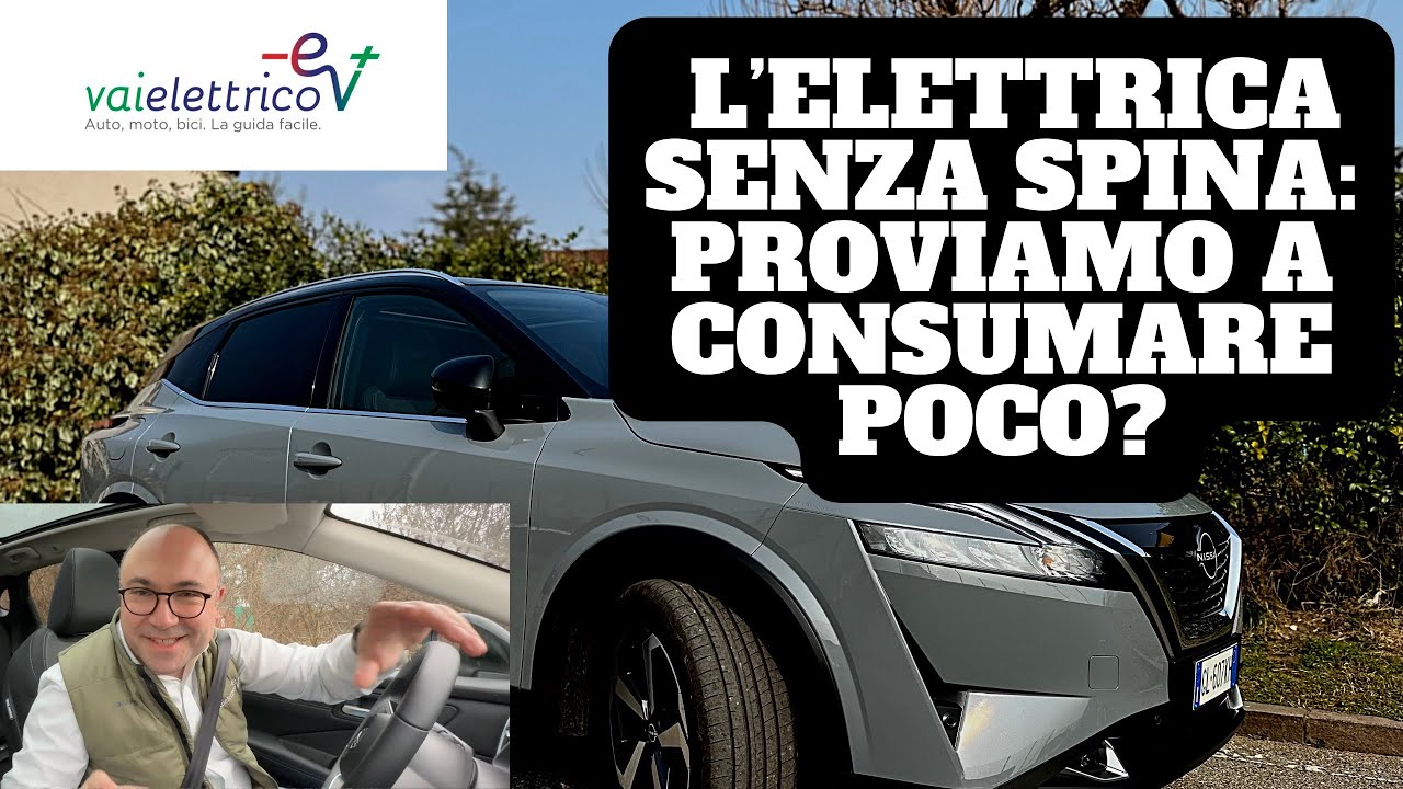 Nissan Qashqai E-Power, l’elettrica senza la spina: abbiamo provato a consumare il meno possibile…