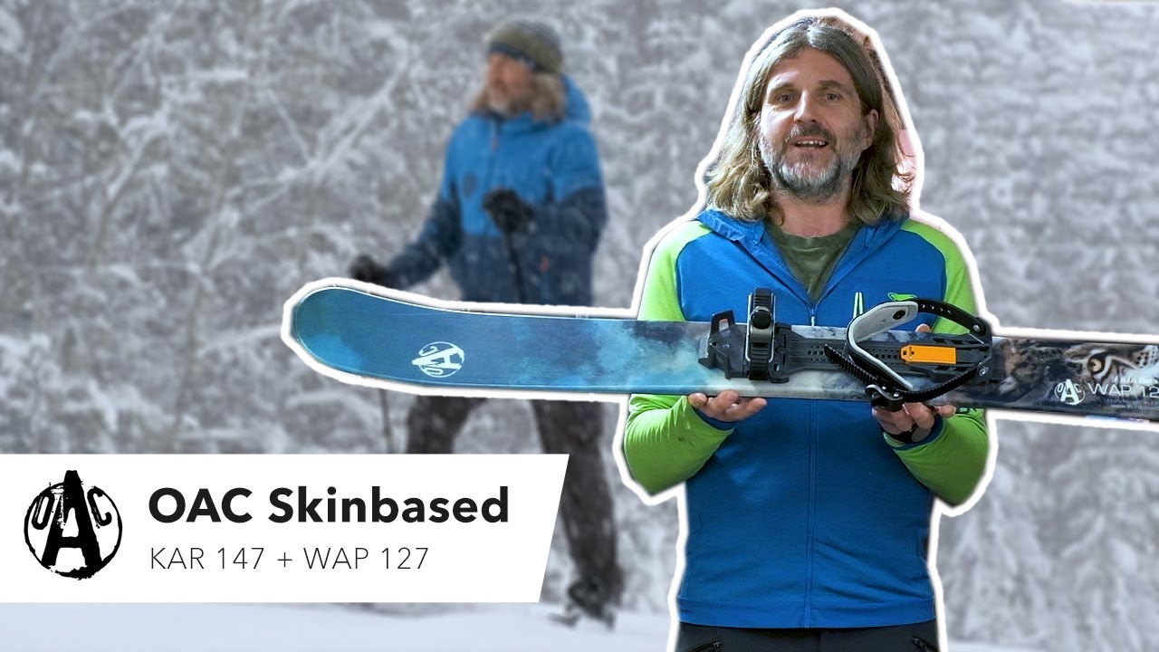 Lyže OAC  - řešení, které kombinuje sněžnice a skitouring
