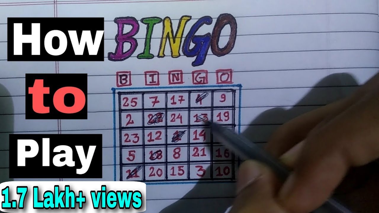 How to play BINGO Game