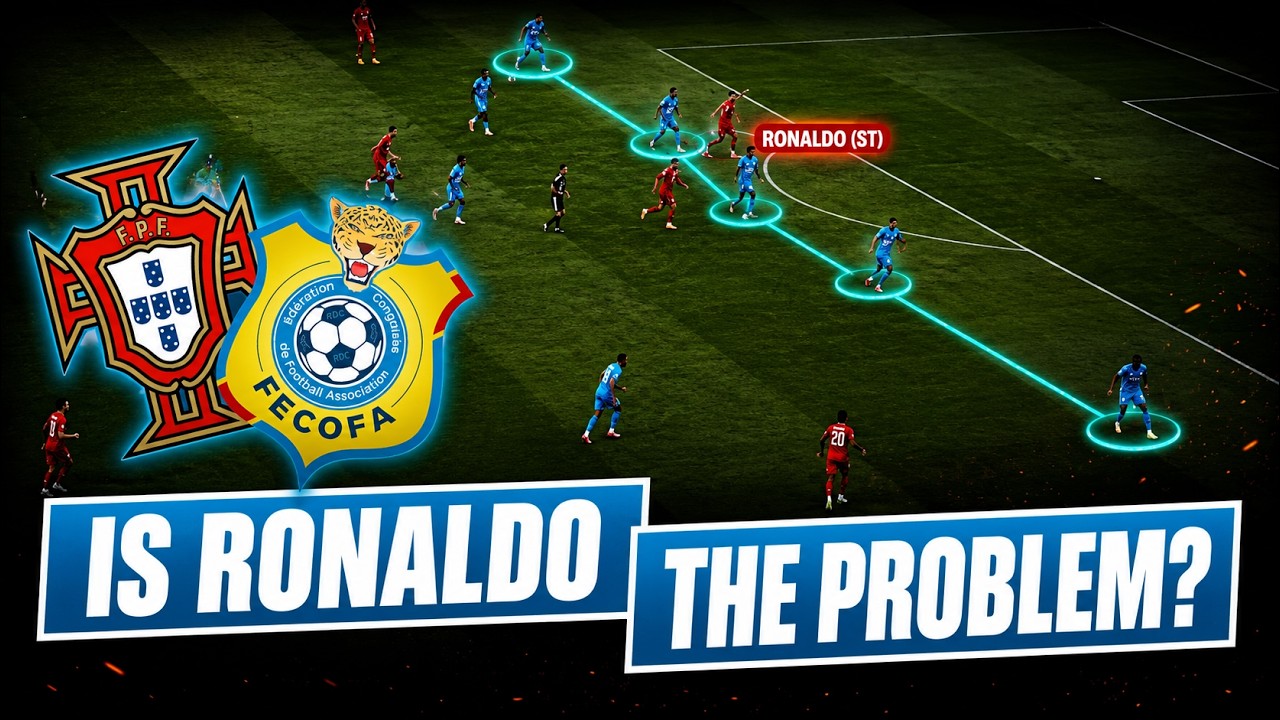 Portugal's Attack Was A Mess: Portugal 1-1 DR Congo | Tactical Analysis