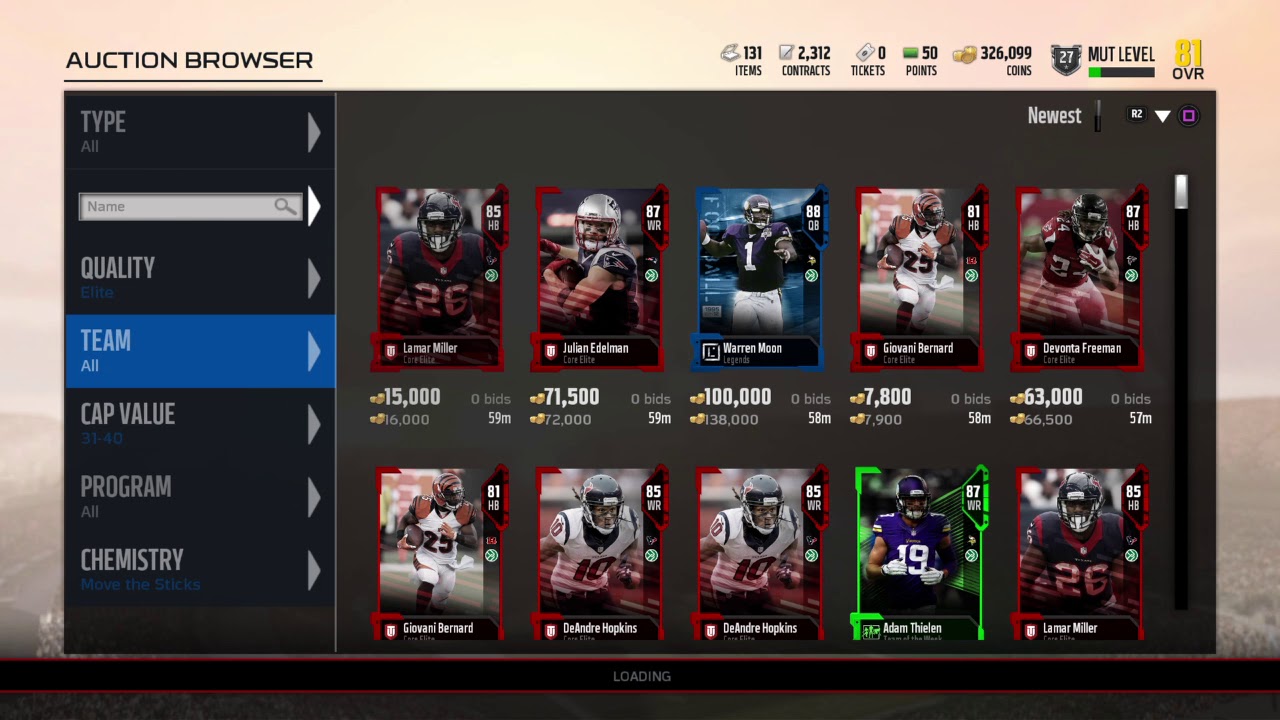 Madden 18 snipe