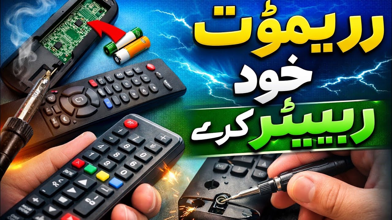 Remote Kaise Repair Karen | Lcd Remote kaise Theek kre