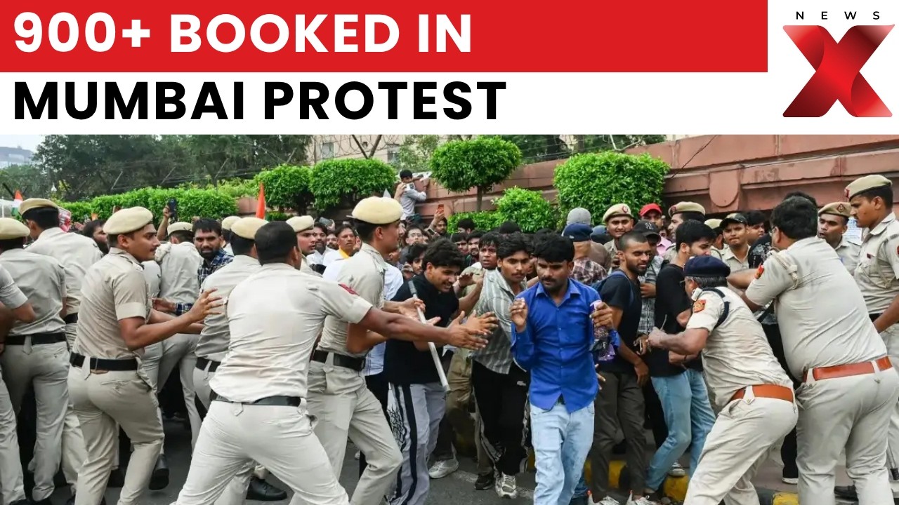 CJP Protest: Mumbai Police Files 8 FIRs, Over 900 Booked Across City | NewsX